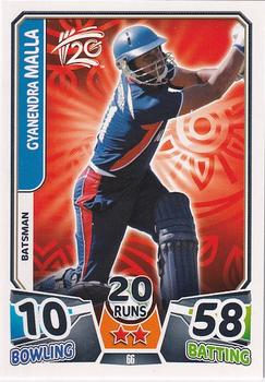 2014 Topps Cricket Attax ICC World Twenty20 #66 Gyanendra Malla Front