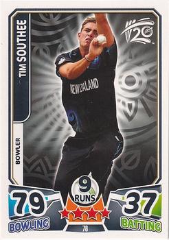 2014 Topps Cricket Attax ICC World Twenty20 #78 Tim Southee Front