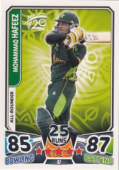 2014 Topps Cricket Attax ICC World Twenty20 #87 Mohammad Hafeez Front