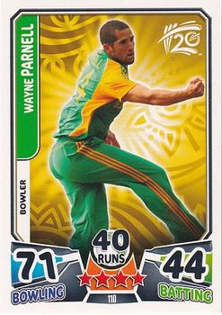 2014 Topps Cricket Attax ICC World Twenty20 #110 Wayne Parnell Front