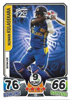 2014 Topps Cricket Attax ICC World Twenty20 #125 Nuwan Kulasekara Front