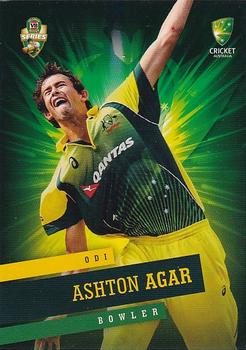 2015-16 Tap 'N' Play CA/BBL Cricket #016 Ashton Agar Front