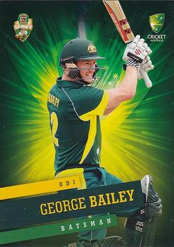 2015-16 Tap 'N' Play CA/BBL Cricket #017 George Bailey Front