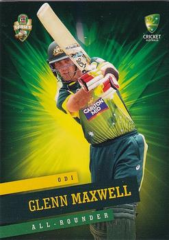 2015-16 Tap 'N' Play CA/BBL Cricket #025 Glenn Maxwell Front
