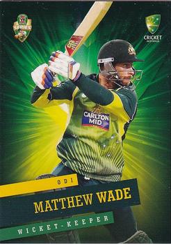 2015-16 Tap 'N' Play CA/BBL Cricket #028 Matthew Wade Front