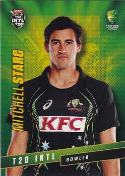 2015-16 Tap 'N' Play CA/BBL Cricket #042 Mitchell Starc Front