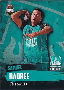 2015-16 Tap 'N' Play CA/BBL Cricket #076 Samuel Badree Front