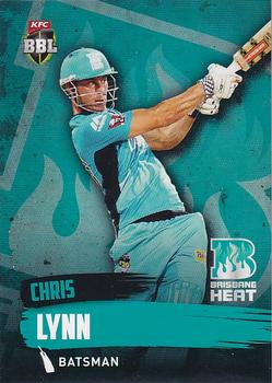 2015-16 Tap 'N' Play CA/BBL Cricket #086 Chris Lynn Front