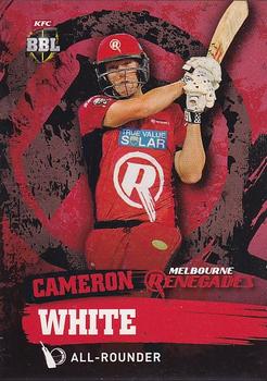 2015-16 Tap 'N' Play CA/BBL Cricket #119 Cameron White Front