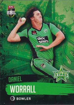 2015-16 Tap 'N' Play CA/BBL Cricket #133 Daniel Worrall Front