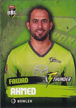 2015-16 Tap 'N' Play CA/BBL Cricket #166 Fawad Ahmed Front