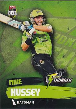 2015-16 Tap 'N' Play CA/BBL Cricket #172 Mike Hussey Front