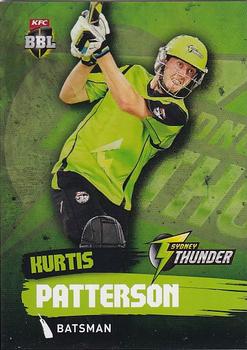 2015-16 Tap 'N' Play CA/BBL Cricket #177 Kurtis Patterson Front