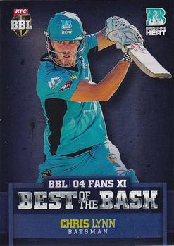 2015-16 Tap 'N' Play CA/BBL Cricket - BBL04 Best of the Bash #BB-04 Chris Lynn Front