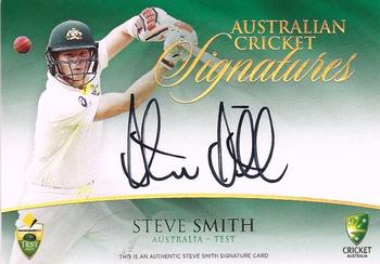 2015-16 Tap 'N' Play CA/BBL Cricket - Australian Cricket Signatures #ACS-1 Steve Smith Front