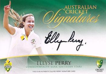 2015-16 Tap 'N' Play CA/BBL Cricket - Australian Cricket Signatures #ACS-5 Ellyse Perry Front