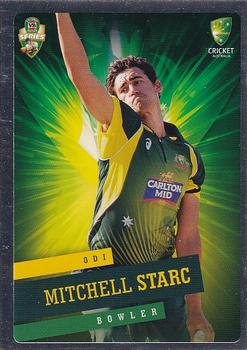 2015-16 Tap 'N' Play CA/BBL Cricket - Silver #027 Mitchell Starc Front