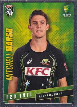 2015-16 Tap 'N' Play CA/BBL Cricket - Silver #038 Mitchell Marsh Front