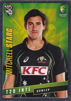 2015-16 Tap 'N' Play CA/BBL Cricket - Silver #042 Mitchell Starc Front