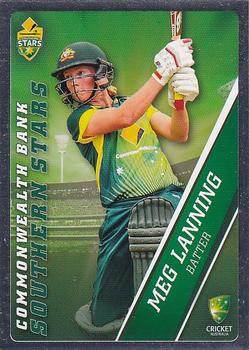 2015-16 Tap 'N' Play CA/BBL Cricket - Silver #056 Meg Lanning Front