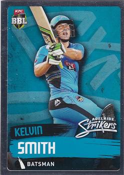 2015-16 Tap 'N' Play CA/BBL Cricket - Silver #075 Kelvin Smith Front