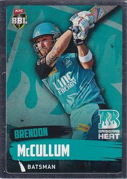 2015-16 Tap 'N' Play CA/BBL Cricket - Silver #087 Brendon McCullum Front