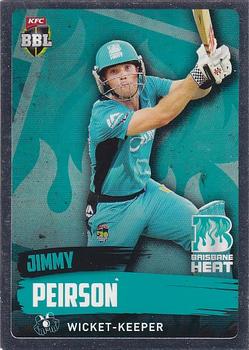 2015-16 Tap 'N' Play CA/BBL Cricket - Silver #088 Jimmy Peirson Front