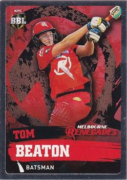 2015-16 Tap 'N' Play CA/BBL Cricket - Silver #106 Tom Beaton Front