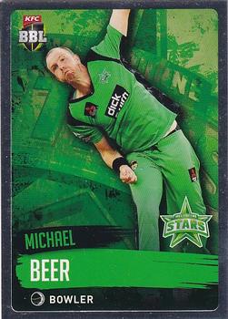 2015-16 Tap 'N' Play CA/BBL Cricket - Silver #121 Michael Beer Front