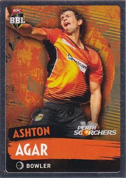 2015-16 Tap 'N' Play CA/BBL Cricket - Silver #136 Ashton Agar Front
