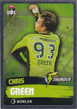 2015-16 Tap 'N' Play CA/BBL Cricket - Silver #170 Chris Green Front