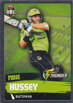 2015-16 Tap 'N' Play CA/BBL Cricket - Silver #172 Mike Hussey Front