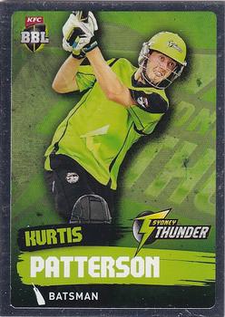 2015-16 Tap 'N' Play CA/BBL Cricket - Silver #177 Kurtis Patterson Front