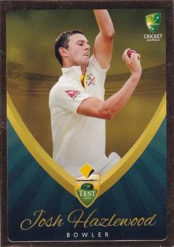 2015-16 Tap 'N' Play CA/BBL Cricket - Gold #004 Josh Hazlewood Front