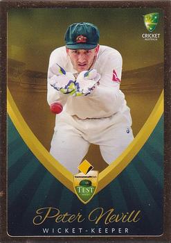 2015-16 Tap 'N' Play CA/BBL Cricket - Gold #010 Peter Nevill Front