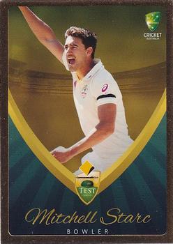2015-16 Tap 'N' Play CA/BBL Cricket - Gold #013 Mitchell Starc Front