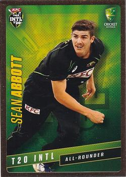 2015-16 Tap 'N' Play CA/BBL Cricket - Gold #031 Sean Abbott Front