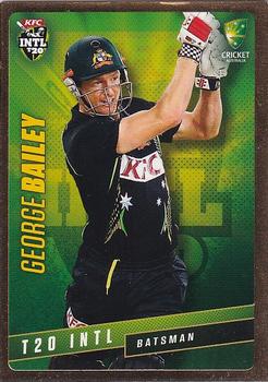 2015-16 Tap 'N' Play CA/BBL Cricket - Gold #032 George Bailey Front
