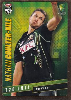 2015-16 Tap 'N' Play CA/BBL Cricket - Gold #034 Nathan Coulter-Nile Front