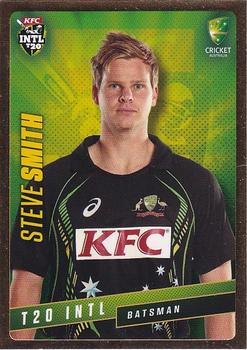 2015-16 Tap 'N' Play CA/BBL Cricket - Gold #041 Steve Smith Front