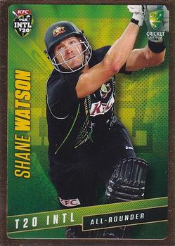 2015-16 Tap 'N' Play CA/BBL Cricket - Gold #045 Shane Watson Front