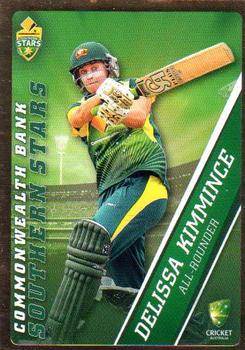 2015-16 Tap 'N' Play CA/BBL Cricket - Gold #055 Delissa Kimmince Front
