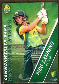 2015-16 Tap 'N' Play CA/BBL Cricket - Gold #056 Meg Lanning Front