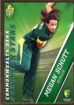 2015-16 Tap 'N' Play CA/BBL Cricket - Gold #059 Megan Schutt Front