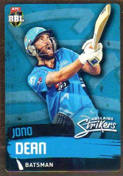 2015-16 Tap 'N' Play CA/BBL Cricket - Gold #061 Jono Dean Front