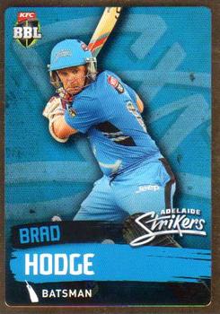 2015-16 Tap 'N' Play CA/BBL Cricket - Gold #063 Brad Hodge Front