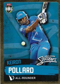 2015-16 Tap 'N' Play CA/BBL Cricket - Gold #069 Kieron Pollard Front