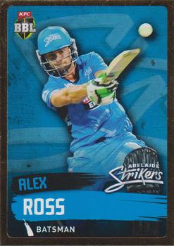 2015-16 Tap 'N' Play CA/BBL Cricket - Gold #073 Alex Ross Front