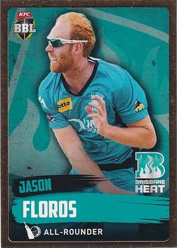 2015-16 Tap 'N' Play CA/BBL Cricket - Gold #082 Jason Floros Front