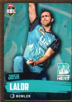 2015-16 Tap 'N' Play CA/BBL Cricket - Gold #085 Josh Lalor Front